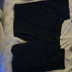 Eotac many pocketed dark blue cargo pants